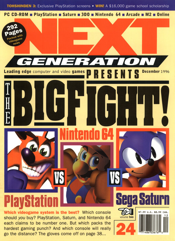Next Generation Issue 24 (December 1996) cover